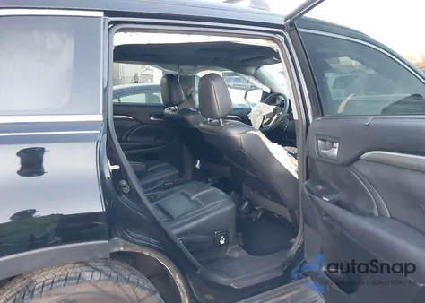 2017 Toyota Highlander Se from USA, damaged, VIN 5TDJZRFH8HS360685